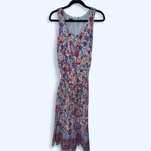 Talbots Multicolor Floral Maxi Dress